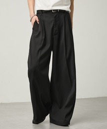 CALLNE（カルネ）の「【CALLNE】2Tuck Baggy Slacks / 2タックバギースラックス（スラックス）」