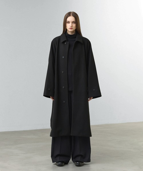 CALLNE(カルネ)の「【CALLNE】2Tuck Baggy Slacks / 2タックバギースラックス(スラックス・メンズ・ブラック系/ブラック・M/L)」の17枚目の写真