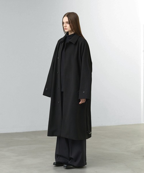 CALLNE(カルネ)の「【CALLNE】2Tuck Baggy Slacks / 2タックバギースラックス(スラックス・メンズ・ブラック系/ブラック・M/L)」の18枚目の写真