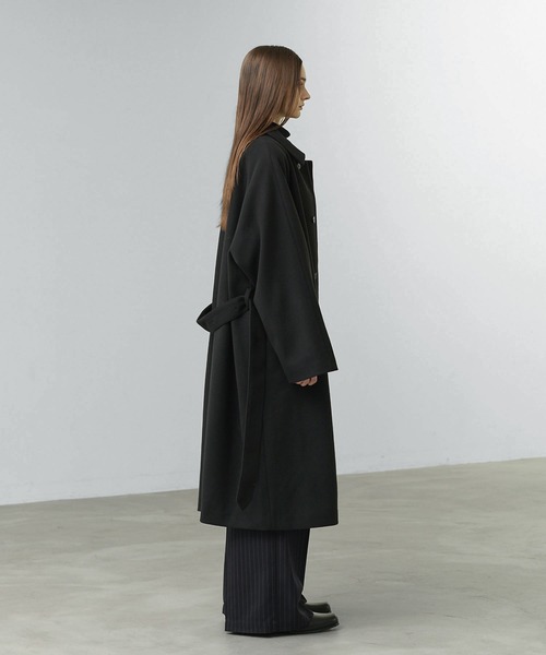 CALLNE(カルネ)の「【CALLNE】2Tuck Baggy Slacks / 2タックバギースラックス(スラックス・メンズ・ブラック系/ブラック・M/L)」の21枚目の写真