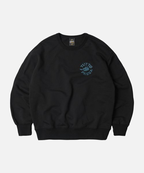 FRIZMWORKS(フリズムワークス)の「TUTTO PASSA SWEATSHIRT _ BLACK(スウェット・レディース・その他・MEDIUM/LARGE/X-LARGE)」の2枚目の写真
