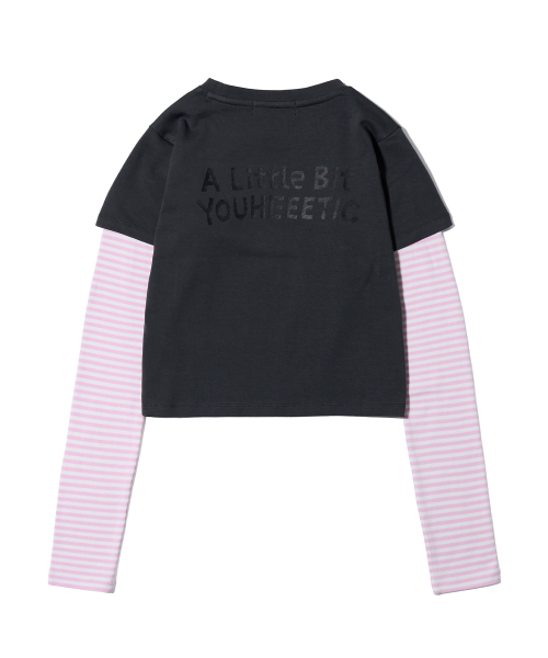 YOUHEE(ユヒ)の「YOUHEETIC LAYERED LONG SLEEVE(Tシャツ/カットソー・レディース・その他・FREE)」の4枚目の写真