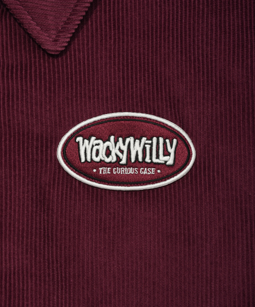 Wacky WiLLy（ワッキーウィリー）の「コーデュロイブルゾンジャケットパープル（ブルゾン・レディース・その他・SMALL/MEDIUM/LARGE）」の7枚目の写真