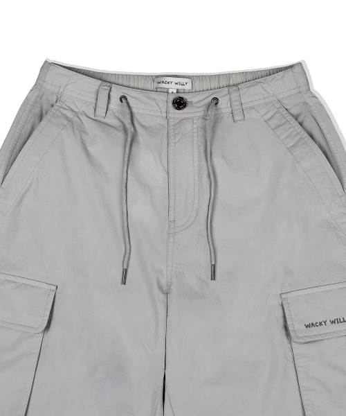 Wacky WiLLy(ワッキーウィリー)の「ウィメンズナイロンパラシュートパンツグレー(その他パンツ・レディース・その他・SMALL/MEDIUM)」の4枚目の写真