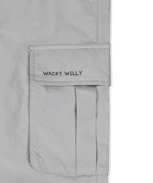 Wacky WiLLy(ワッキーウィリー)の「ウィメンズナイロンパラシュートパンツグレー(その他パンツ・レディース・その他・SMALL/MEDIUM)」の5枚目の写真