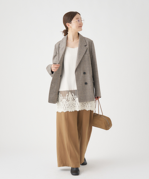 ソフトチェック ジャケット（テーラードジャケット）｜IENA（イエナ