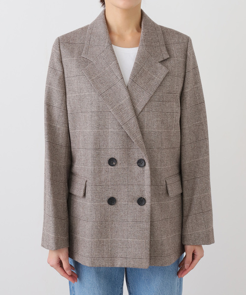 ソフトチェック ジャケット（テーラードジャケット）｜IENA（イエナ