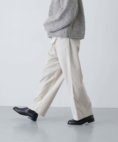 かぐれ（カグレ）の「コットンベルベットイージーパンツ（その他パンツ・レディース・グレー系その他/ブラウン・FREE）」の5枚目の写真
