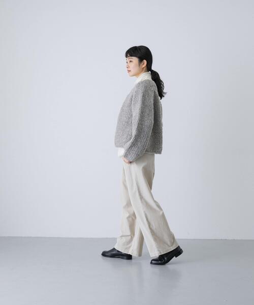 かぐれ（カグレ）の「コットンベルベットイージーパンツ（その他パンツ・レディース・グレー系その他/ブラウン・FREE）」の7枚目の写真