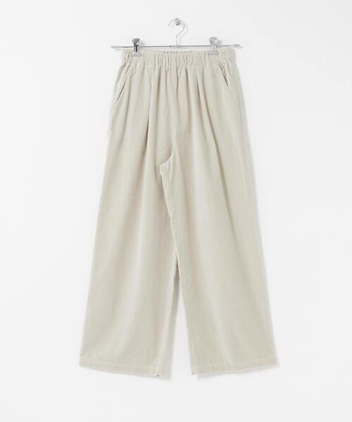 かぐれ（カグレ）の「コットンベルベットイージーパンツ（その他パンツ・レディース・グレー系その他/ブラウン・FREE）」の9枚目の写真