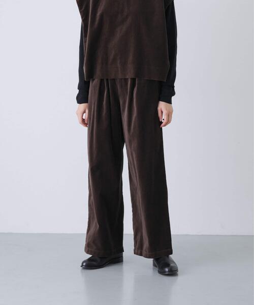 かぐれ（カグレ）の「コットンベルベットイージーパンツ（その他パンツ・レディース・グレー系その他/ブラウン・FREE）」の11枚目の写真