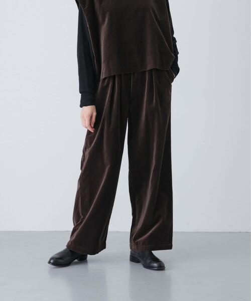 かぐれ（カグレ）の「コットンベルベットイージーパンツ（その他パンツ・レディース・グレー系その他/ブラウン・FREE）」の12枚目の写真