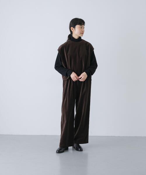 かぐれ（カグレ）の「コットンベルベットイージーパンツ（その他パンツ・レディース・グレー系その他/ブラウン・FREE）」の13枚目の写真