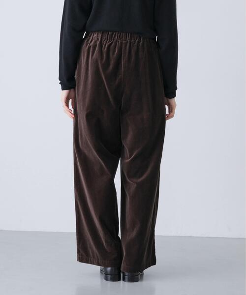 かぐれ（カグレ）の「コットンベルベットイージーパンツ（その他パンツ・レディース・グレー系その他/ブラウン・FREE）」の17枚目の写真