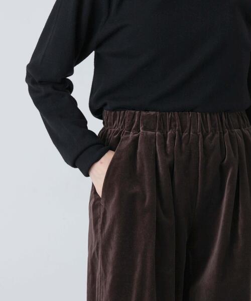かぐれ（カグレ）の「コットンベルベットイージーパンツ（その他パンツ・レディース・グレー系その他/ブラウン・FREE）」の18枚目の写真
