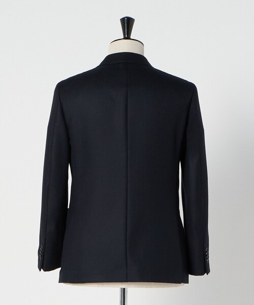 green label relaxing（グリーンレーベルリラクシング）の「GLR CLOTH ミルドカルゼ 2B RG ジャケット（テーラードジャケット・メンズ・ダークグレー/ネイビー・S/M/L/XL）」の22枚目の写真