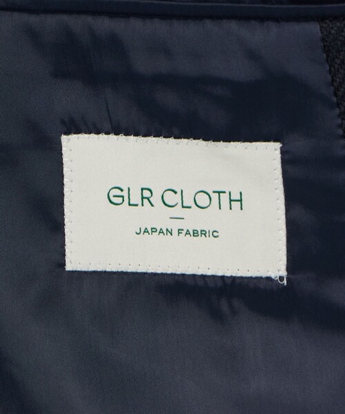green label relaxing（グリーンレーベルリラクシング）の「GLR CLOTH ミルドカルゼ 2B RG ジャケット（テーラードジャケット・メンズ・ダークグレー/ネイビー・S/M/L/XL）」の3枚目の写真