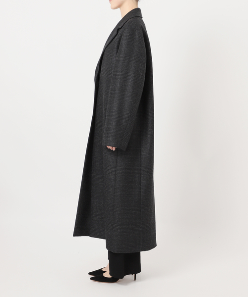 AP STUDIO(エーピーストゥディオ)の「グレンチェックチェスターコート(チェスターコート・レディース・ブラック・FREE)」の13枚目の写真