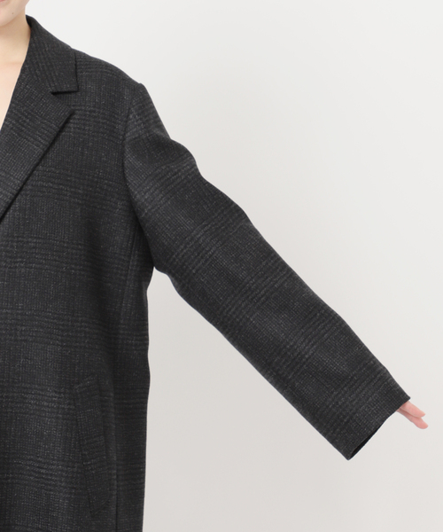 AP STUDIO(エーピーストゥディオ)の「グレンチェックチェスターコート(チェスターコート・レディース・ブラック・FREE)」の16枚目の写真