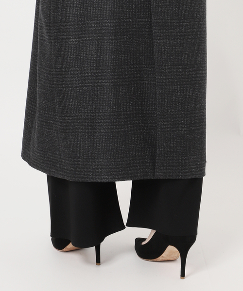 AP STUDIO(エーピーストゥディオ)の「グレンチェックチェスターコート(チェスターコート・レディース・ブラック・FREE)」の2枚目の写真