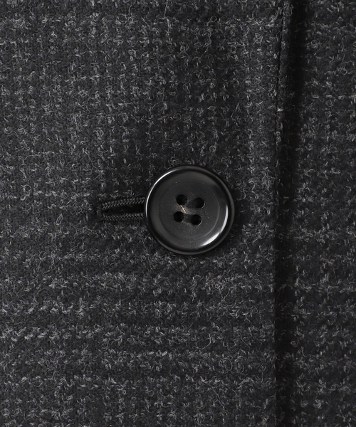 AP STUDIO(エーピーストゥディオ)の「グレンチェックチェスターコート(チェスターコート・レディース・ブラック・FREE)」の3枚目の写真