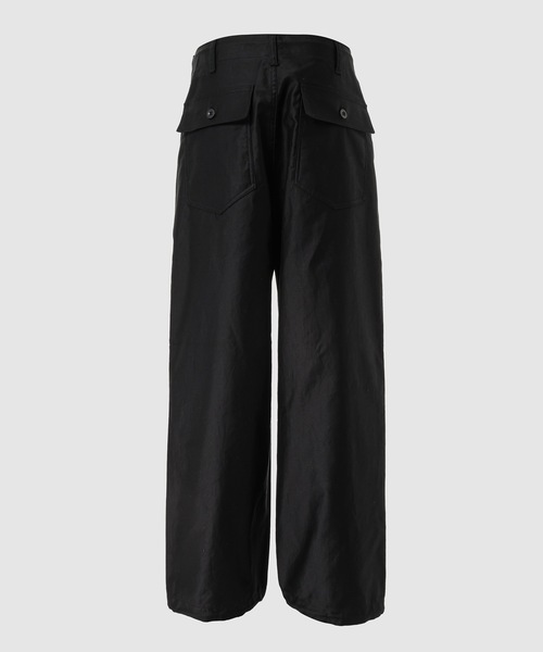 COMME des GARCONS HOMME（コム デ ギャルソン・オム）の「COTTON SATIN PANTS（その他パンツ・メンズ・ブラック/カーキ・XS/S/M/L）」の3枚目の写真
