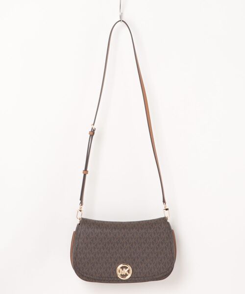 MICHAEL KORS(マイケルコース)の「NOLITA コンバーチブル ショルダー ミディアム - MKシグネチャー(ショルダーバッグ・レディース・ブラウン系その他・FREE)」の4枚目の写真