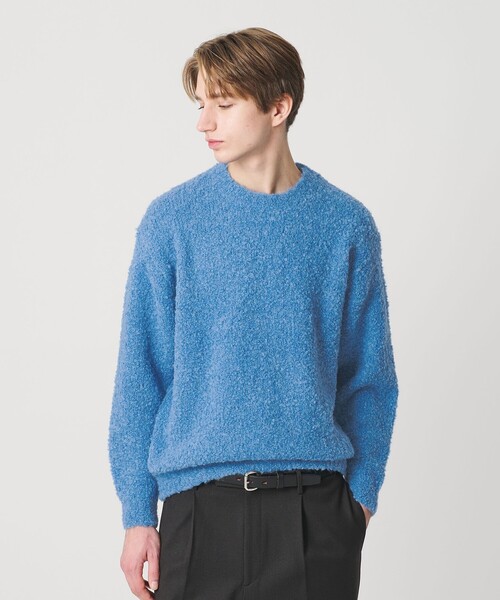 ITLIAN プードル クルーネック ニット（ニット/セーター