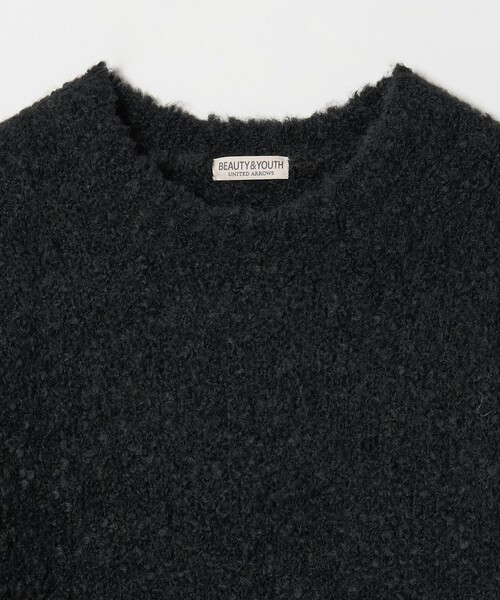 BEAUTY&YOUTH UNITED ARROWS（ビューティーアンドユースユナイテッドアローズ）の「ITLIAN プードル クルーネック ニット（ニット/セーター・メンズ・ブラック/イエロー/コバルトブルー/ベージュ・XL/S/L/M）」の20枚目の写真