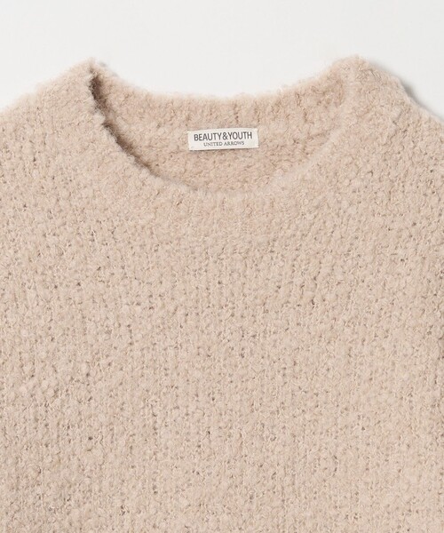 BEAUTY&YOUTH UNITED ARROWS（ビューティーアンドユースユナイテッドアローズ）の「ITLIAN プードル クルーネック ニット（ニット/セーター・メンズ・ブラック/イエロー/コバルトブルー/ベージュ・XL/S/L/M）」の9枚目の写真