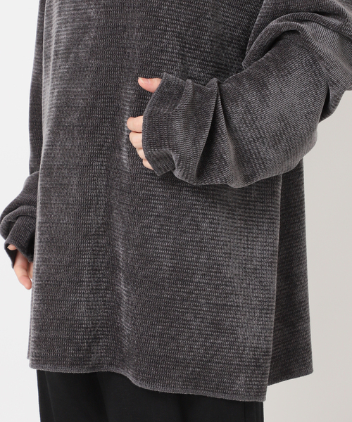 CITYSHOP（シティーショップ）の「《追加》PE WASH PULLOVER：カットソー（Tシャツ/カットソー・レディース・ブラック/チャコールグレー/ピンク/ホワイト・FREE）」の18枚目の写真