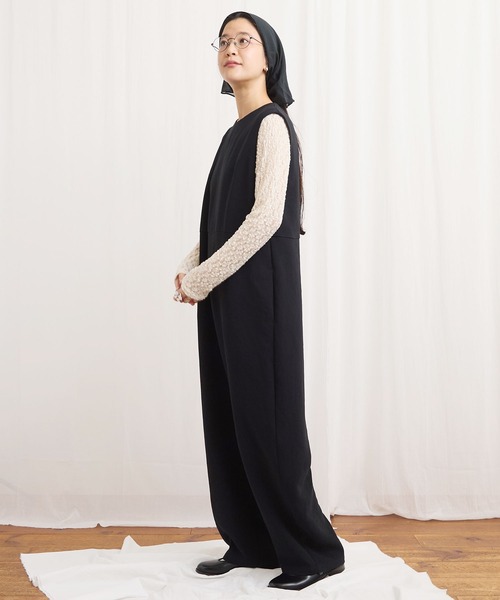 fig Ｌondon（フィグロンドン）の「zizi rompers（サロペット/オーバーオール・レディース・ブラック・FREE）」の10枚目の写真