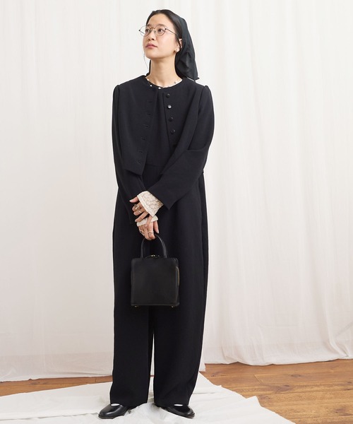 fig Ｌondon（フィグロンドン）の「zizi rompers（サロペット/オーバーオール・レディース・ブラック・FREE）」の20枚目の写真