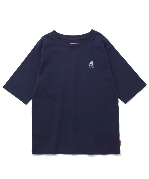 KRIFF MAYER Kid's Collection（クリフメイヤーキッズコレクション）の「【綿100％・5分袖】楽LUCK五分袖Tシャツ(サメ)（Tシャツ/カットソー・キッズ・ブルー/オフホワイト/ネイビー/ミント/チャコール・170/160/150/140/130/120）」の19枚目の写真