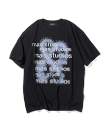 MASSNOUN（マスノウン）の「スタジオ バンパルティ MSITS003-BK（Tシャツ/カットソー）」