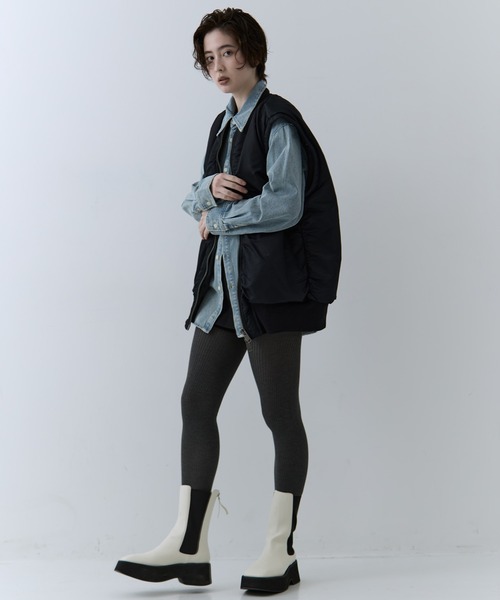 CLANE/クラネ】COMPACT DENIM SHIRTS/コンパクトデニムシャツ（シャツ