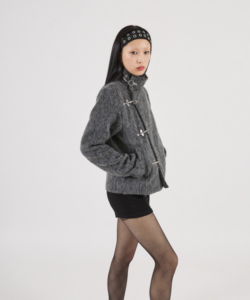 FTW（エフティダブリュー）の「【UNISEX】SHAGGY FIREMAN BLOUSON（ブルゾン・レディース・グレー・SMALL/LARGE/MEDIUM）」の14枚目の写真