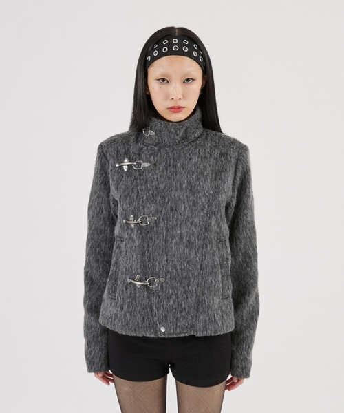 FTW（エフティダブリュー）の「【UNISEX】SHAGGY FIREMAN BLOUSON（ブルゾン・レディース・グレー・SMALL/LARGE/MEDIUM）」の22枚目の写真