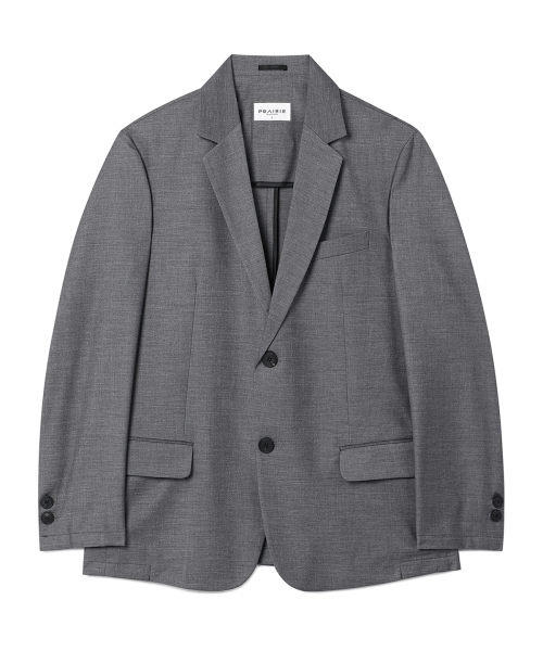 PRAIRIE GINZA（プレリーギンザ）の「[今シーズン] ウールブレンドブレザー (グレー)（テーラードジャケット・メンズ・その他・SMALL/MEDIUM/LARGE）」の5枚目の写真
