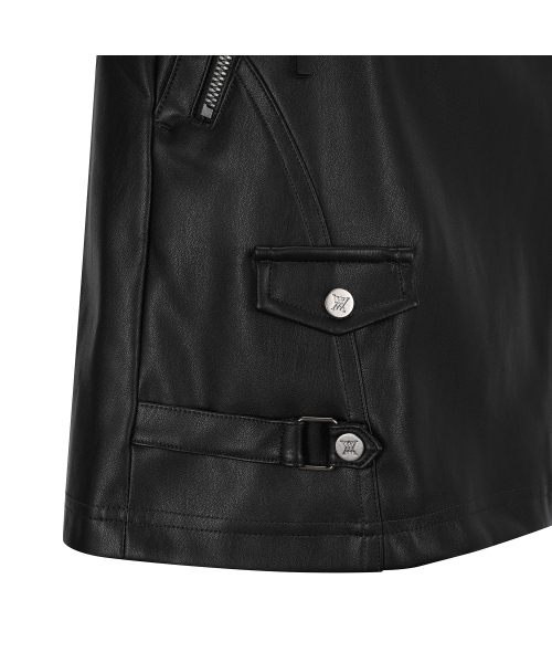 ANEW GOLF（アニューゴルフ）の「W FAUX LEATHER A-LINE SQ_BK（スカート・レディース・その他・SMALL/MEDIUM/LARGE/XX-SMALL/X-SMALL）」の8枚目の写真