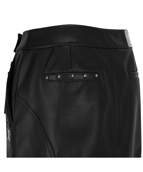 ANEW GOLF（アニューゴルフ）の「W FAUX LEATHER A-LINE SQ_BK（スカート・レディース・その他・SMALL/MEDIUM/LARGE/XX-SMALL/X-SMALL）」の10枚目の写真