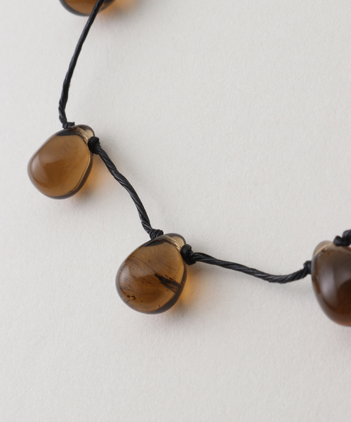 Sisi Joia（シシジョイア）の「【SISI JOIA/シシジョイア】  NOUE necklace（ネックレス・レディース・ブラウン・FREE）」の7枚目の写真