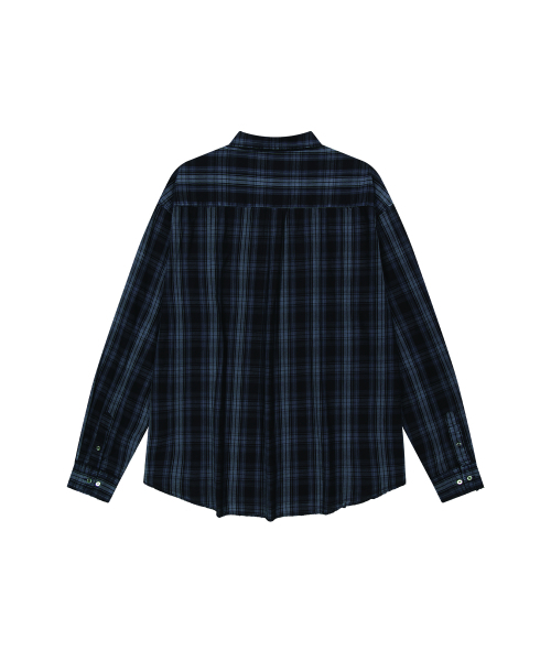 ENDOOR(エンドア)の「Old days vtg check shirt (vtg navy)(シャツ/ブラウス・メンズ・その他・1/2)」の3枚目の写真
