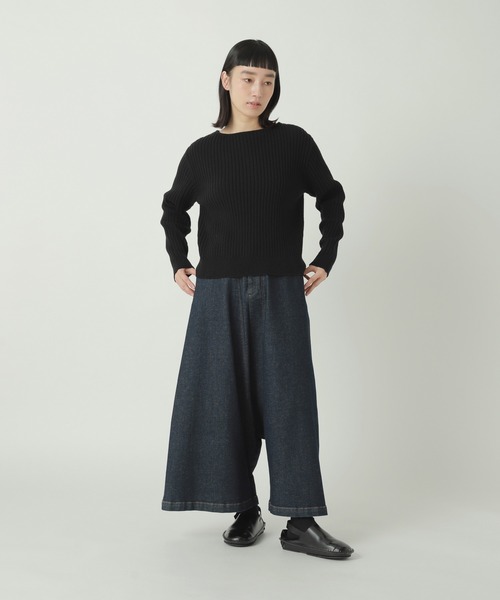 ZUCCa（ズッカ）の「HYPER STRETCH DENIM / パンツ / P（その他パンツ・レディース・ブラック/ブルー/ネイビー・M size）」の7枚目の写真