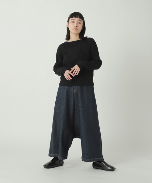 ZUCCa（ズッカ）の「HYPER STRETCH DENIM / パンツ / P（その他パンツ・レディース・ブラック/ブルー/ネイビー・M size）」の9枚目の写真