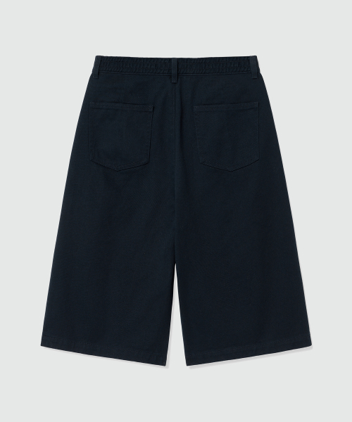 DECET（デケト）の「Cotton 2Pleats Shorts DCPT041Navy（その他パンツ・レディース・その他・26/28/30）」の10枚目の写真