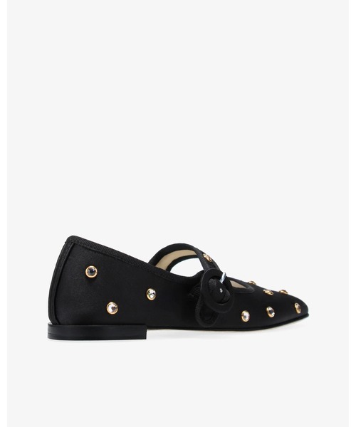 Repetto（レペット）の「Georgia メリージェーン - EUサイズ / V4141SATRH（バレエシューズ・レディース・ブラック・38/36）」の5枚目の写真