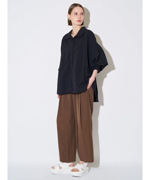 ELENDEEK(エレンディーク)の「イージータックコクーンパンツ(その他パンツ・レディース・オフホワイト/ブラック/ミント/ピンク/ブラウン/ライトブルー・01/02)」の9枚目の写真