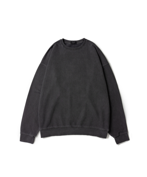 BALANT(バラント)の「ピグメントシリコンラベルスウェットシャツ - ダークグレー(スウェット・メンズ・その他・MEDIUM/LARGE)」の2枚目の写真