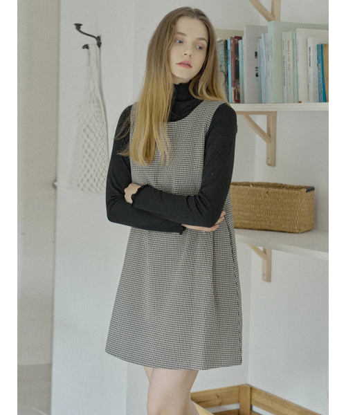 AVANT-G(アバン)の「Swallow Pattern Sleeveless Dress - IVORY(ワンピース・レディース・ブラウン/アイボリー・FREE)」の3枚目の写真